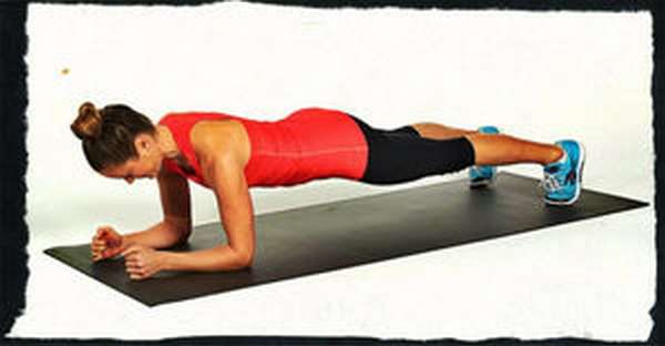 Упражнение планка (Plank) 